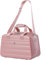 Aerolite Ryanair Maximum Size 40x20x25cm Hand Cabin Luggage Hard Shell Travel Carry On Holdall Shoulder Under Seat Flight Bag 40x20x25 Rose Gold