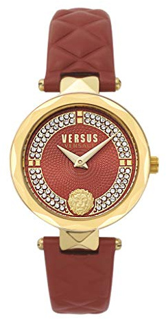 Versus Versace Covent Garden Collection Luxuriöse Damen-Armbanduhr, gelb, OS, Versus Versace Covent Garden