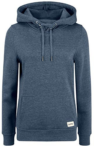 OXMO Owena Damen Kapuzenpullover Hoodie Pullover mit Kapuze, Größe:M, Farbe:Insignia Blue Melange (1940101)
