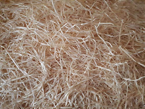 Fashion-Sonderposten Premium Holzwolle 100% ökologisch Füllmaterial Einstreu Deko Verpackung (2000.00)