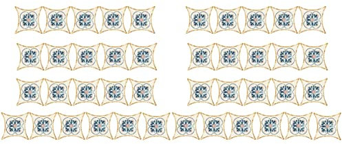 Garneck 42stücke Teiliges Wasserdichte Diagonal-fliesenaufkleber Für Badezimmer Und Rutschfeste Abnehmbare Und Bodensticker Im Europäischen Stil Installieren