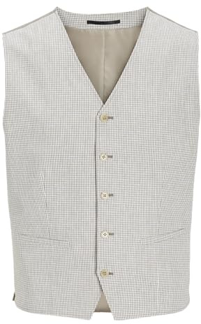 JACK & JONES Jprriviera Linen Waistcoat Jprriviera Linen Waistcoat Hombre (Pack de 1)