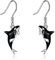 YFN Orca Killerwal Ohrringe für Frauen Sterling Silber Orca Whale Geschenke