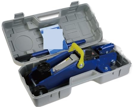 Cric de Voiture hydraulique, cric hydraulique Horizontal Outil de Changement de Pneu SUV Pression d'huile de Voiture 2 tonnes Outils de véhicule Standard National (Couleur: boîte en Plastique de 6,5