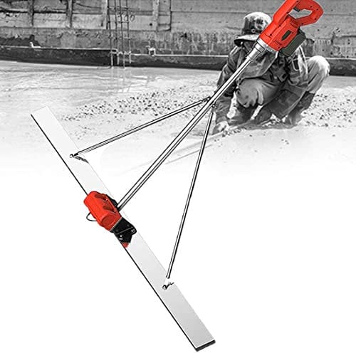 Betonestrich-Vibrations-Set, kabellos, elektrisch, Oberflächennivellierwerkzeug, batteriebetriebenes Beton-Finisher, Tamper-Lineal, glatter Estrich