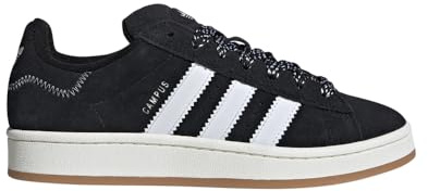 adidas womens Campus 00s Shoes, Core Black/Cloud White/Off White, Size 6