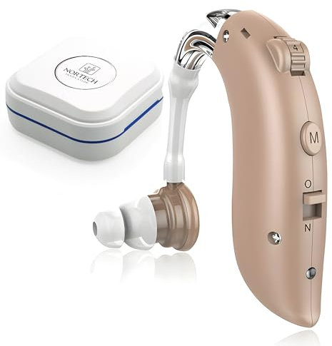 NORTECH INNOVATION® Amplificador Auditivo Con Modos Ajustables Al Entorno, Larga Duración, Auriculares Inalámbricos, De Som (Individual)