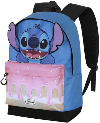 Disney Lilo et Stitch Cake-Sac à Dos HS Fan 2.2, Bleu, 31 x 44 cm, Capacité 24 L