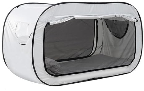 Privacy Pop Bett Zelt Camping Voll Umschlossen Schattierung Sbett Zelt für Outdoor Indoor und Erwachsene