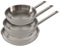 ELLE Gourmet Modernes Bratpfannenset - Ø 20, 24 & 28 cm - Bratpfannen aus Edelstahl - PFAS frei Bratpfanne Induktion - für alle Wärmequellen geeignet