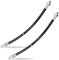 NHQ Set di 2 Tubo Flessibile Ugello per Pompa Grasso,Tubo Ingrassatore,Lunghezza 300mm,Sistema attrezzo di lubrificazione,Max 45 Mpa,Tubo Flessibile per Frusta Accoppiatore a Prova di Esplosione