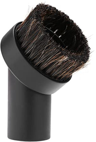 Staubsaugerbürste rund 32mm Rosshaar Staubbürste Zubehör für Trockenaufsaugung von Sägemehl Jalousien passend für max