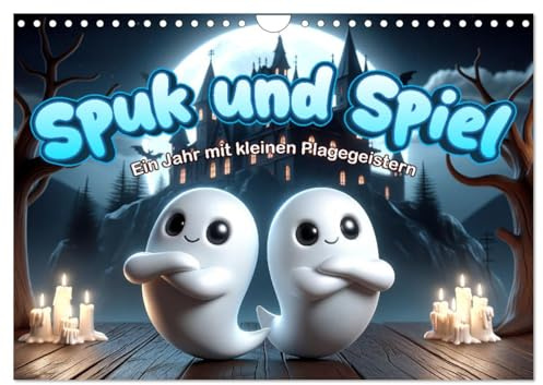 Spuk und Spiel: Ein Jahr mit kleinen Plagegeistern (Wandkalender 2026 DIN A4 quer), CALVENDO Monatskalender: Geister, Spaß und Abenteuer (CALVENDO Spass)