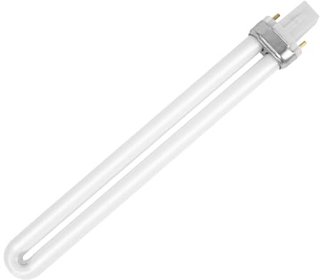 Auravale 11W G23 Compact Fluorescent Lamp 2 Pin, Cool White 6500K 900LM U Shape Single Rotating Tube Energy Saving Lamp AC 220V CFL Bulb Non Dimmable Suitable for Bedroom Kitchen Corridor Desk Lamp