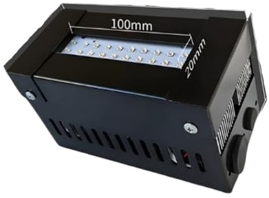 Nail Curing Lamp, Curing Lamp, 365nm 395nm Fixture Glue Ink Paint Screen Printing Inkjet For Resin And Crafts(20 beads at 60W 395nm)