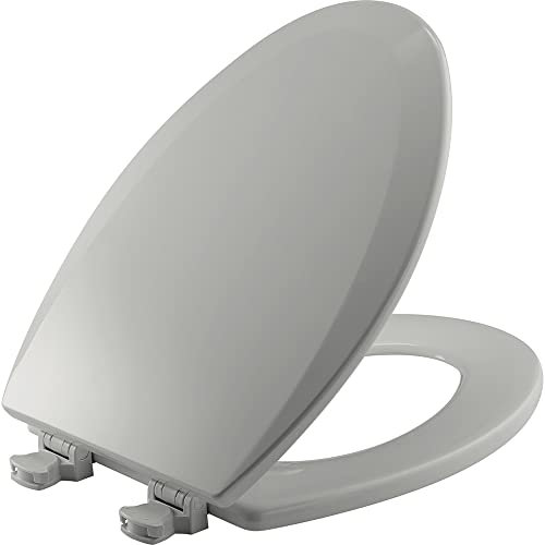 Bemis 1500EC 062 Toilet Seat, Ice Gray, Elongated