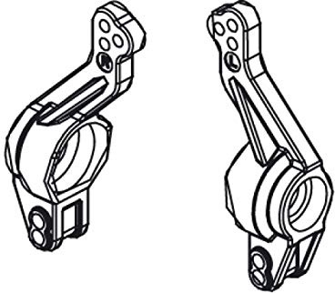Jamara jamara505082 hinten Schaft Hub Set für Spannung/Major Buggy