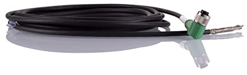 Phoenix Contact SAC-5P- 5.0-PUR/M12FR SH konfektioniertes Sensorkabel, Buchse gewinkelt/offenes Ende, Länge 5m