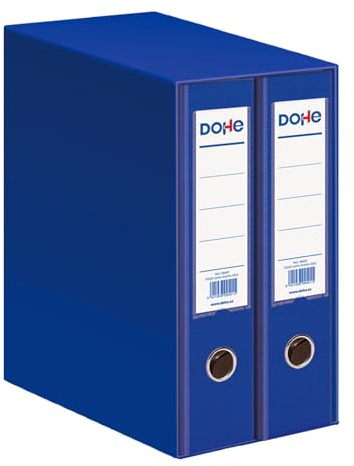 DOHE Archicolor Aktenordner mit breitem Rücken, Blau