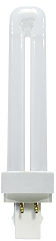 Laes 975727 Ampoule économique G24q-2 18 W, Blanc, 34 x 34 mm