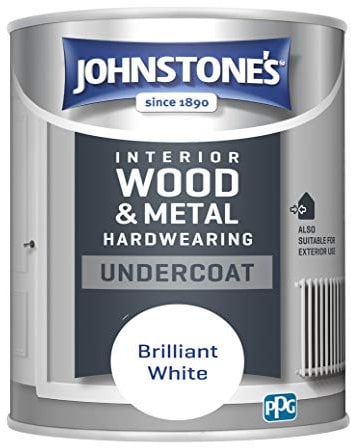 Johnstone's All Purpose Undercoat Paint - Brilliant White 750ml