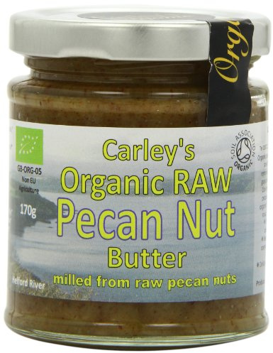 Carleys Organic Raw Pecan Butter 170 g (Pack of 6)