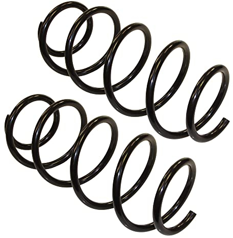 BESTPRICE 2x Fahrwerksfeder vorne Schraubenfeder links & rechts Kompatibel mit SEAT IBIZA (6L1), CORDOBA (6L2), SKODA FABIA 1 (6Y2), FABIA 1 (6Y3) (6Y5) (6Y5), VW POLO (9N_, 9A_) (9A4, 9A2, 9N2, 9A6)