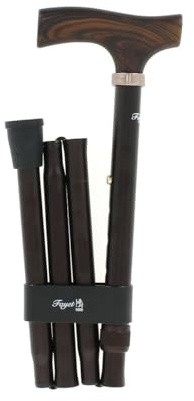 Fayet Gehstock, faltbar und verstellbar, in 4 Teilen, One size