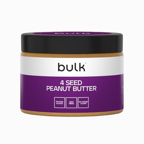 Bulk Natural 4 Seed Peanut Butter, 500 g, Packaging May Vary