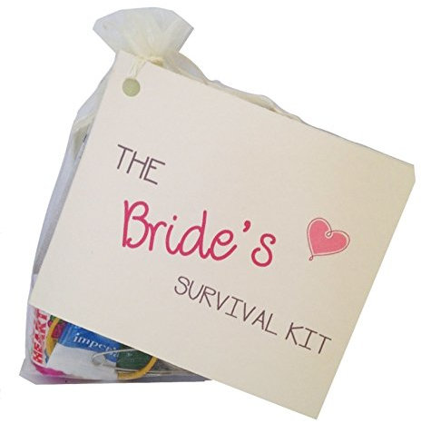 Bride to be Novelty Survival Kit. Wedding gift for the bride. Keepsake wedding favour