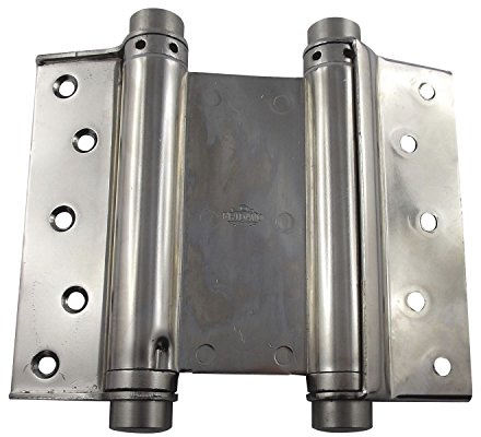 Pendeltürband doppelt wirkend, Gr. 39, Stahl vernickelt