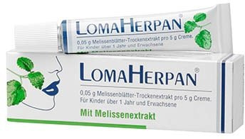 LomaHerpan Creme Spar-Set 3x5g. Hochkonzentrierter Melissenextrakt gegen Lippenherpes