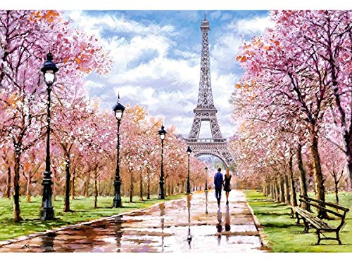 Castorland C-104369-2 Romantic Walk in Paris 1000 Teile Puzzle