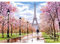 Castorland C-104369-2 Romantic Walk in Paris 1000 Teile Puzzle