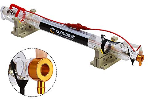 Cloudray CO2 Laser Tube Laserröhre 45W 50W 55W CO2 Glasröhre 850mm Länge & 50mm DM für CO2 Lasergravierer & Schneidmaschinen