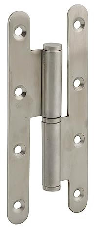 THIRARD - Paumelle de Paris inox 110x55x2.5mm gauche