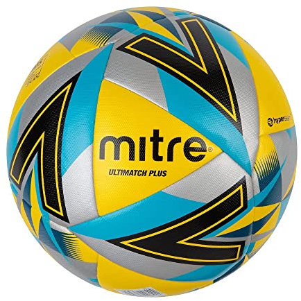 Mitre Ultimatch One Football, Enhanced Control, Extra Durability, Added Accuracy, Ball