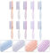 Handle Grip Nail Brushes, 10 Pieces Colorful Long Handle Nail Cleaning Brushes Fingernail Scrub Manicure Tool