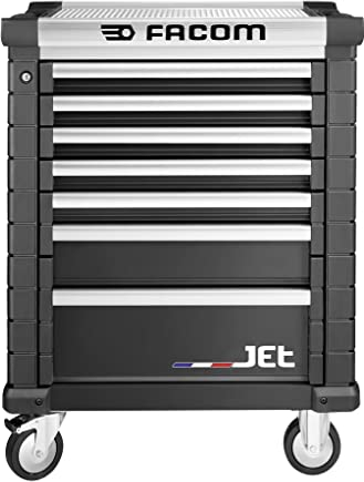 Facom JET.7NM3A Beistellwagen JETM3, 7 Schubladen, Schwarz
