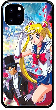 Schutzhülle für Apple Phone 12 Pro Max,Anime Schwarze Silikon Sanfte Berührung Schutzhüllen