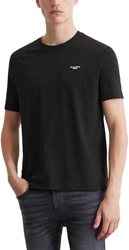 Marc O'Polo Herren B61202151060 T-Shirt, Schwarz, XXL EU