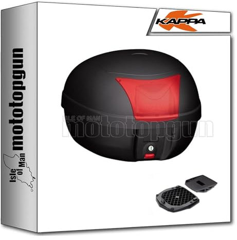 kappa k28bas + kz7707 koffer k28bas + trager kompatibel mit ktm duke 125 390 2017 2018 2019 2020 2021 2022 2023 mototopgun