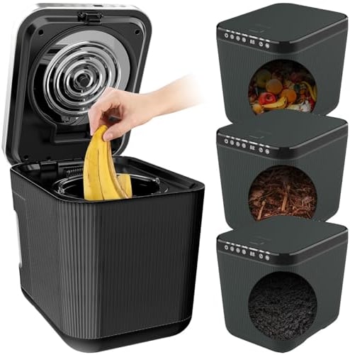 Composteur électrique K-01 autonettoyant 3 L [Rosenstein & Söhne]