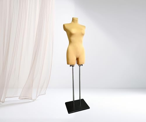 LUSORIA Schneiderpuppe weiblich mit Oberschenkeln, beige (M/L)