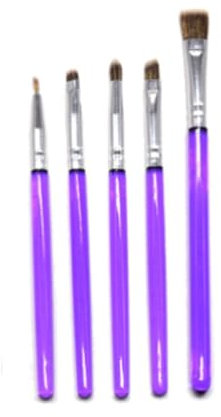 5PCS Dusting Brush Set for Chocolate Sugar Cookie Decorations, Baking Brushes, Fondant Cake Decorating Supplies, Cake Decorating Tools, Painting Brush, Baking Tool Brush Set