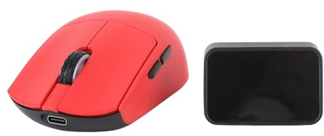 Gugxiom Kabellose Gaming-Maus, 30.000 DPI, 3 Modi, 2,4 G, Bluetooth 5.0 Typ C, Kabelgebundene Computermaus mit 5 Programmierbaren Tasten für Laptop-PC
