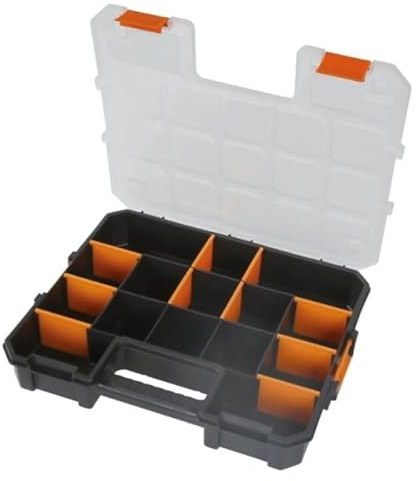 BETA 2080/DS - Koffer Organizer Small mit 15 Fächern und 10 herausnehmbaren Trennwänden, ideal für Kleinwaren