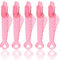 Nadeleinfädler, Alluring Nadeleinfädler für Nähmaschinen Einfädelhilfe, Nähmaschinen Zubehör Grüner Kunststoff Fisch für Handnähen und Nähmaschinen (4-5 PCS Rot 2)
