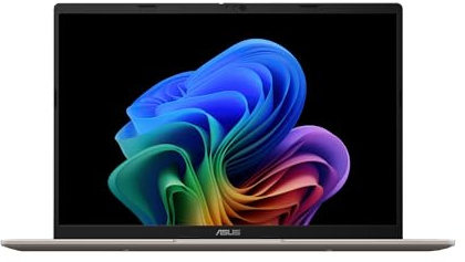 ASUS Vivobook 14 Laptop Copilot+ PC, 14 WUXGA 60Hz Display, AMD Ryzen AI 7 350 con NPU XDNA, grafica AMD Radeon, 16 GB RAM, SSD 512 GB, Platinum Gold, M1407KA-PS74