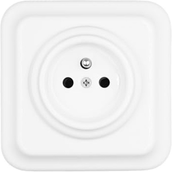 Prise de Courant 2P+T en porcelaine Va-et-vient pour encastrer dans les murs 240V, 16A